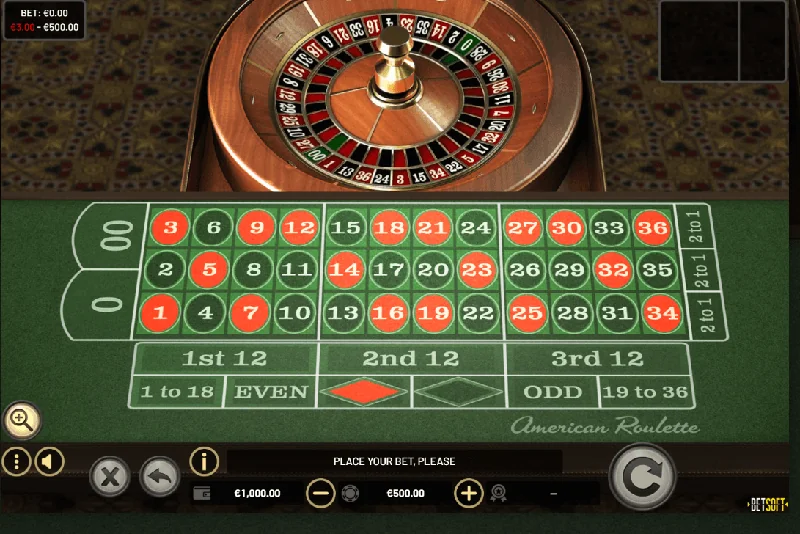 Captură de ecran American Roulette