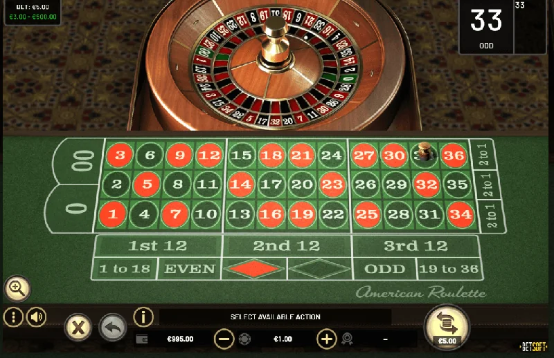 Captură de ecran American Roulette