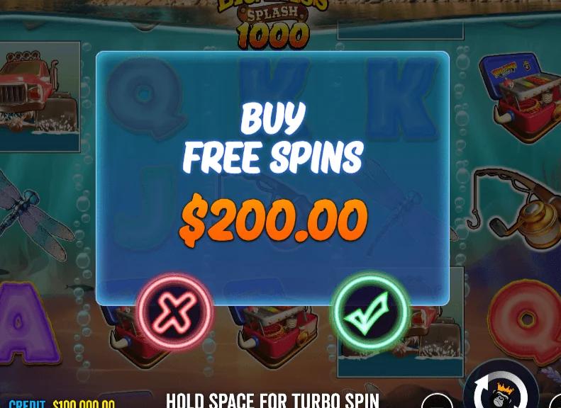 Captură de ecran Big Bass Splash 1000