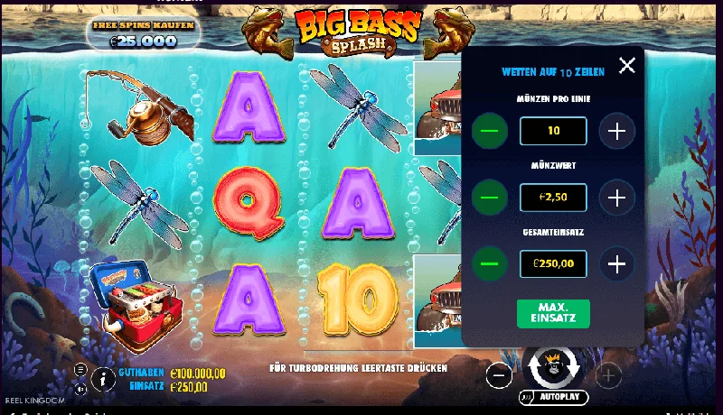 Captură de ecran Big Bass Splash