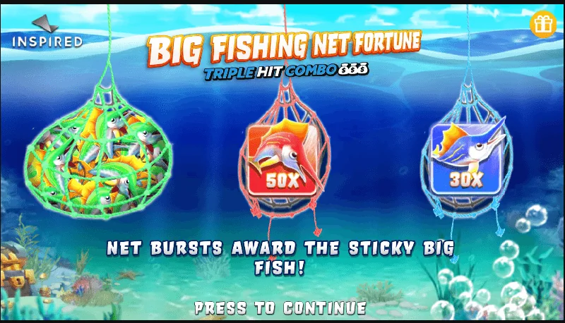 Captură de ecran Big Fishing Net Fortune