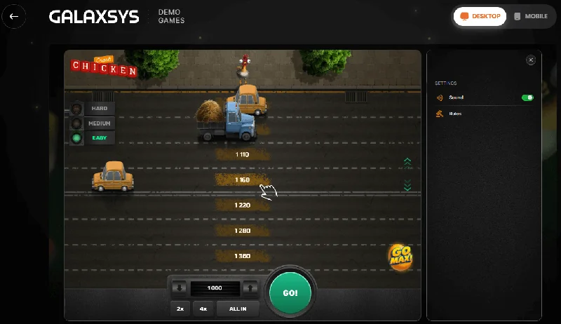 Captură de ecran Chicken Crash