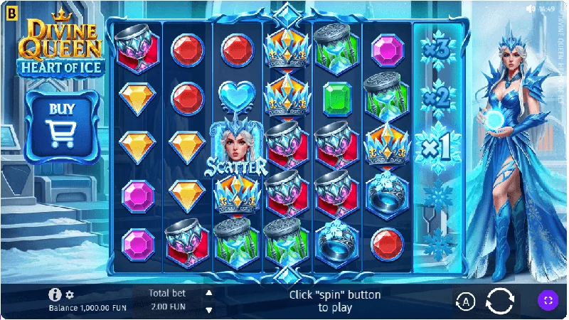 Captură de ecran Divine Queen Heart of Ice