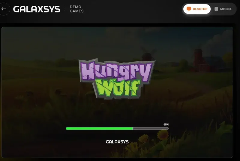 Captură de ecran Hungry Wolf