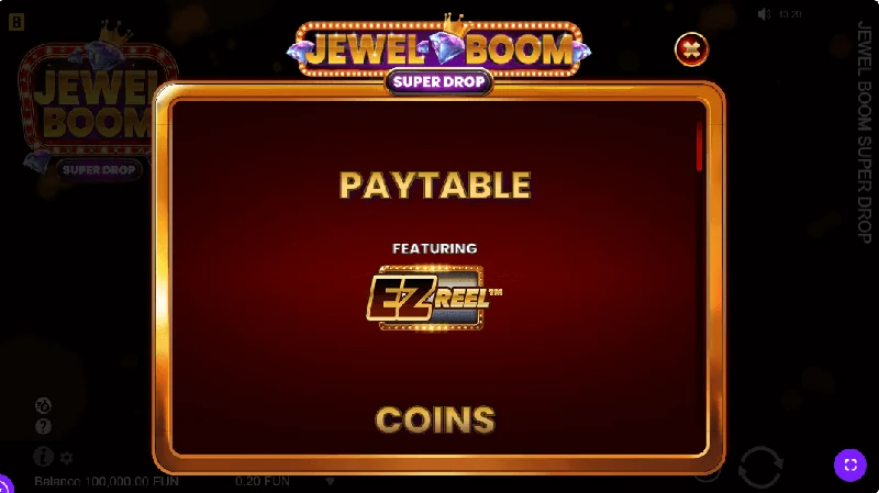 Captură de ecran Jewel Boom Super Drop