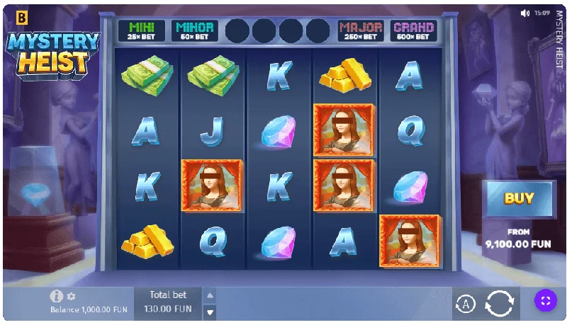 Captură de ecran Mystery Heist