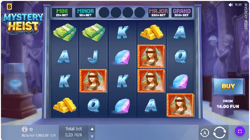 Captură de ecran Mystery Heist