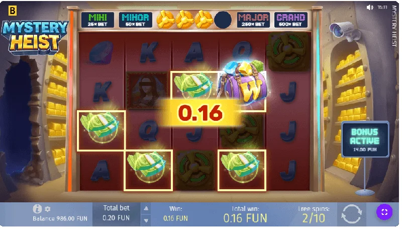Captură de ecran Mystery Heist