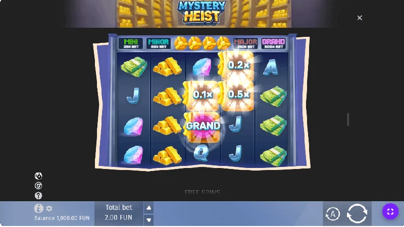 Captură de ecran Mystery Heist