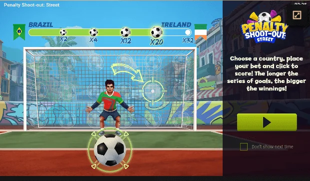 Captură de ecran Penalty Shoot-Out