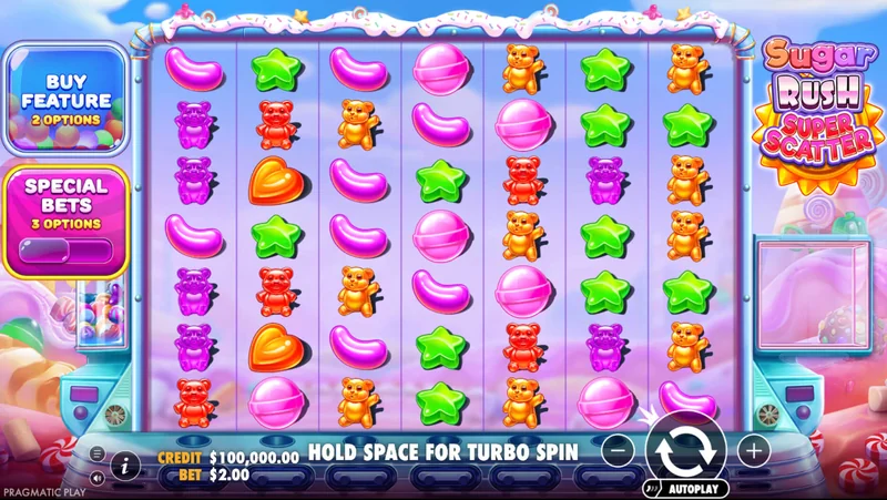 Captură de ecran Sugar Rush Super Scatter