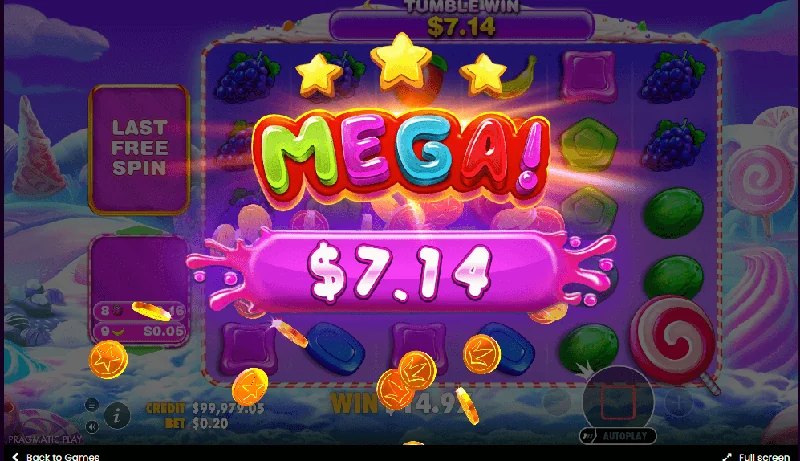 Captură de ecran Sweet Bonanza 1000