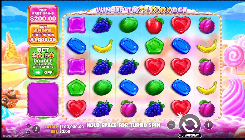 Captură de ecran Sweet Bonanza 1000