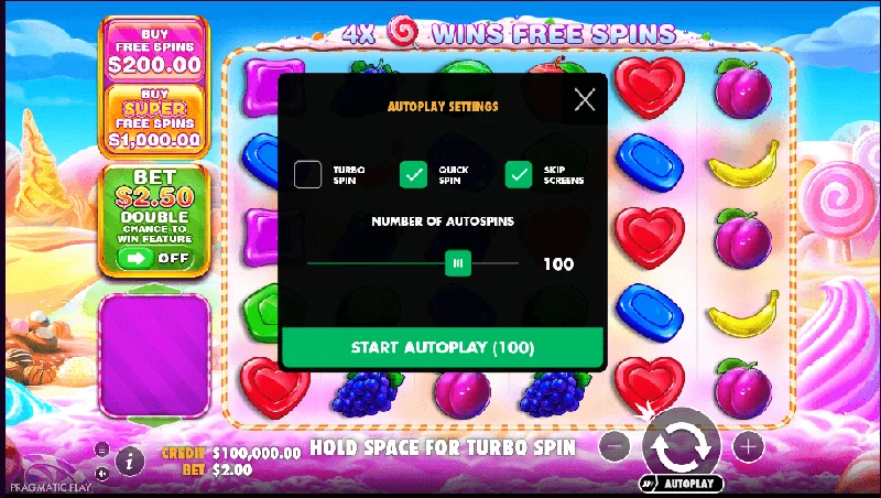 Captură de ecran Sweet Bonanza 1000