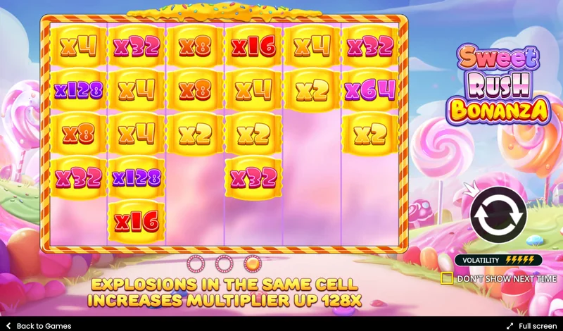 Captură de ecran Sweet Rush Bonanza