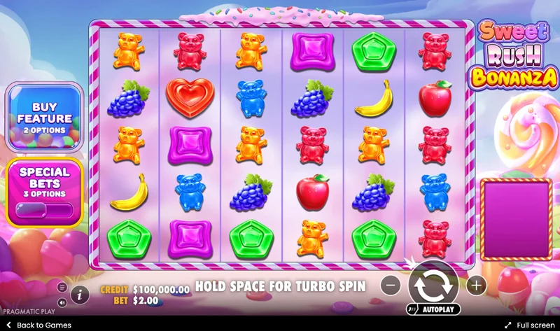 Captură de ecran Sweet Rush Bonanza