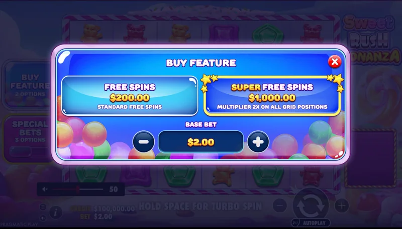 Captură de ecran Sweet Rush Bonanza
