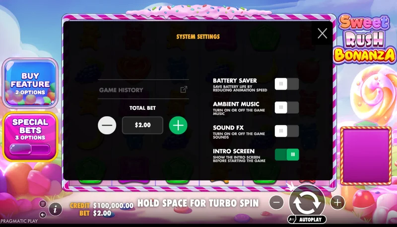 Captură de ecran Sweet Rush Bonanza