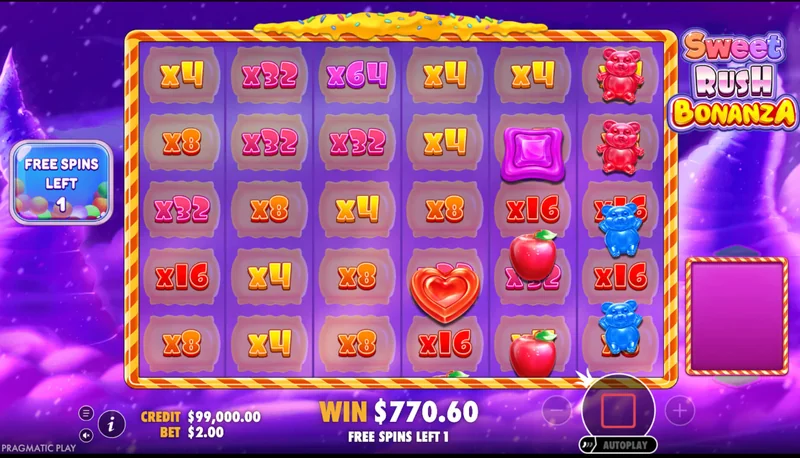 Captură de ecran Sweet Rush Bonanza