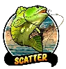 Simbolul Scatter Pește Bass din Big Bass Splash