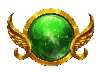 Simbol Multiplicator Verde Super Scatter Gates of Olympus