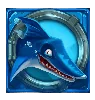 Simbolul Rechin Albastru Razor Shark