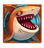 Simbolul Rechin Portocaliu Razor Shark