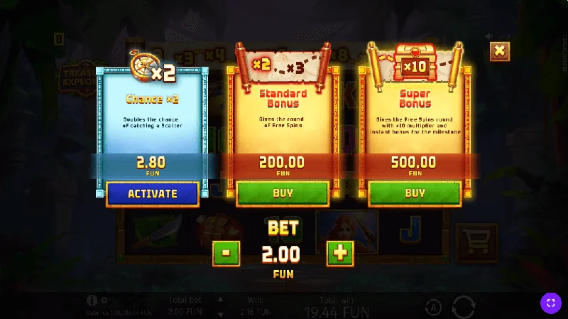 Captură de ecran Treasure Explorer