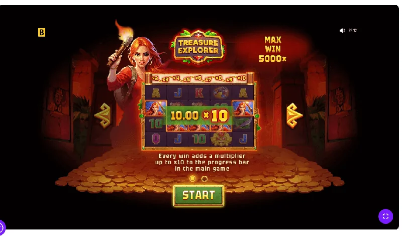 Captură de ecran Treasure Explorer
