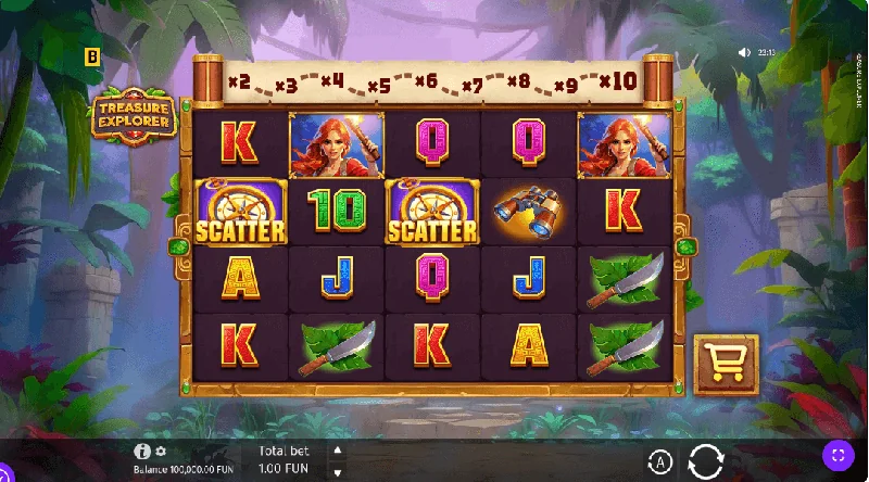 Captură de ecran Treasure Explorer