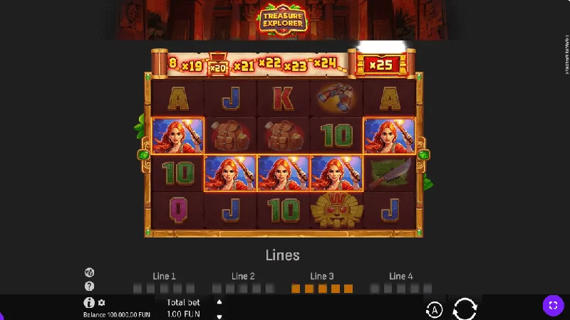 Captură de ecran Treasure Explorer