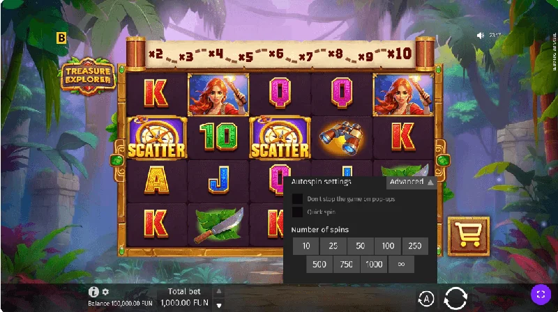 Captură de ecran Treasure Explorer