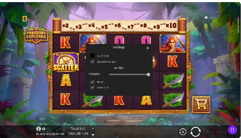 Captură de ecran Treasure Explorer