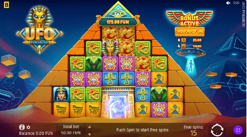 Captură de ecran UFO Pyramids
