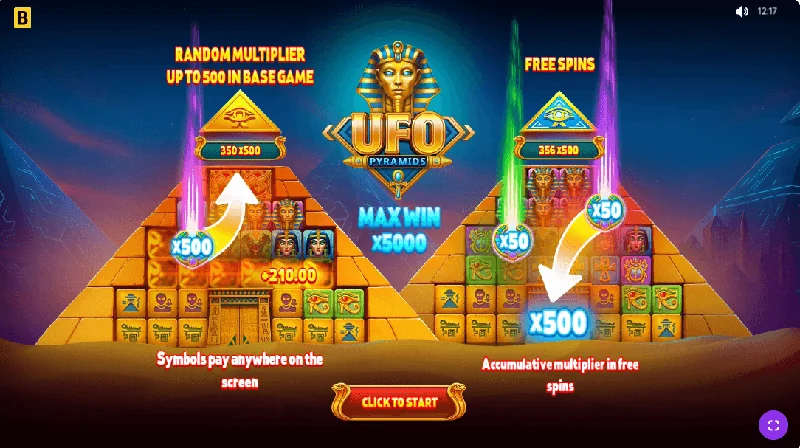 Captură de ecran UFO Pyramids
