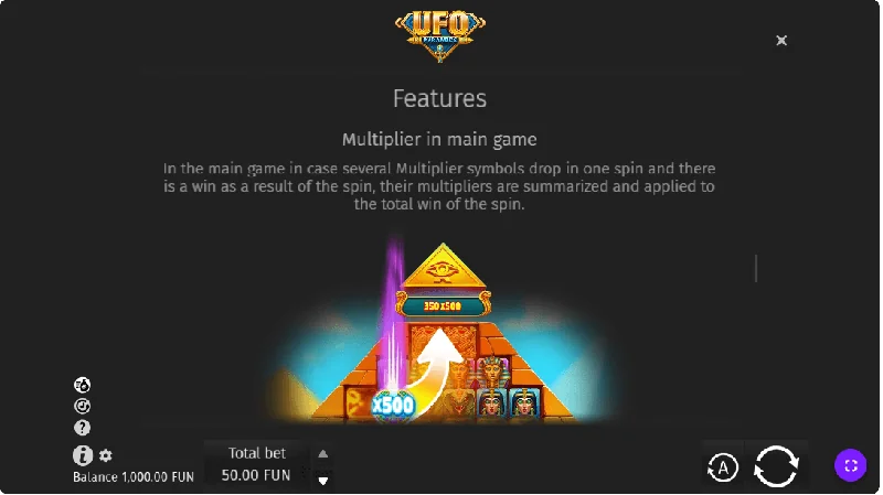 Captură de ecran UFO Pyramids