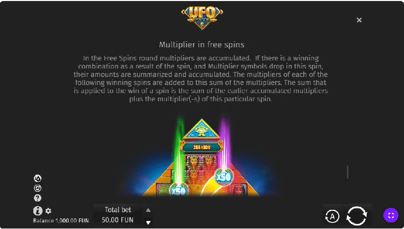 Captură de ecran UFO Pyramids