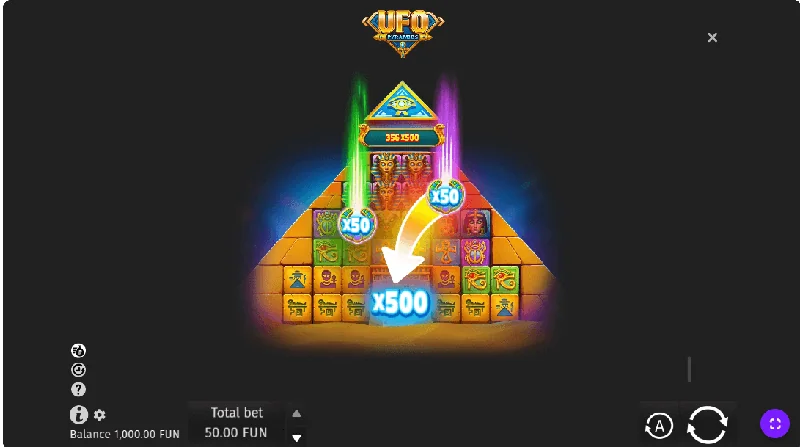 Captură de ecran UFO Pyramids